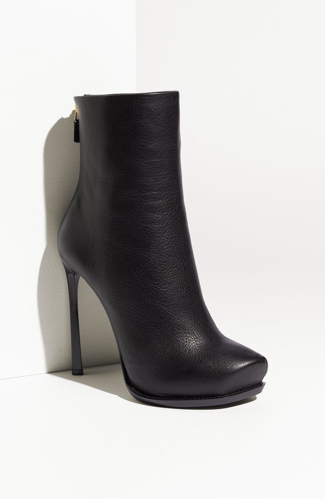 Short Platform Boot, Main, color, NOIR
