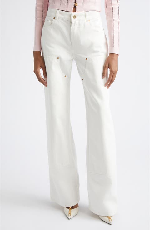 Loose Fit Denim Wide Leg Jeans
