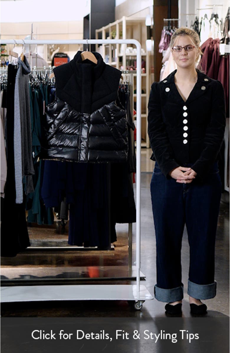 Bliss Hybrid 600 Fill Power Down Vest, sales video thumbnail