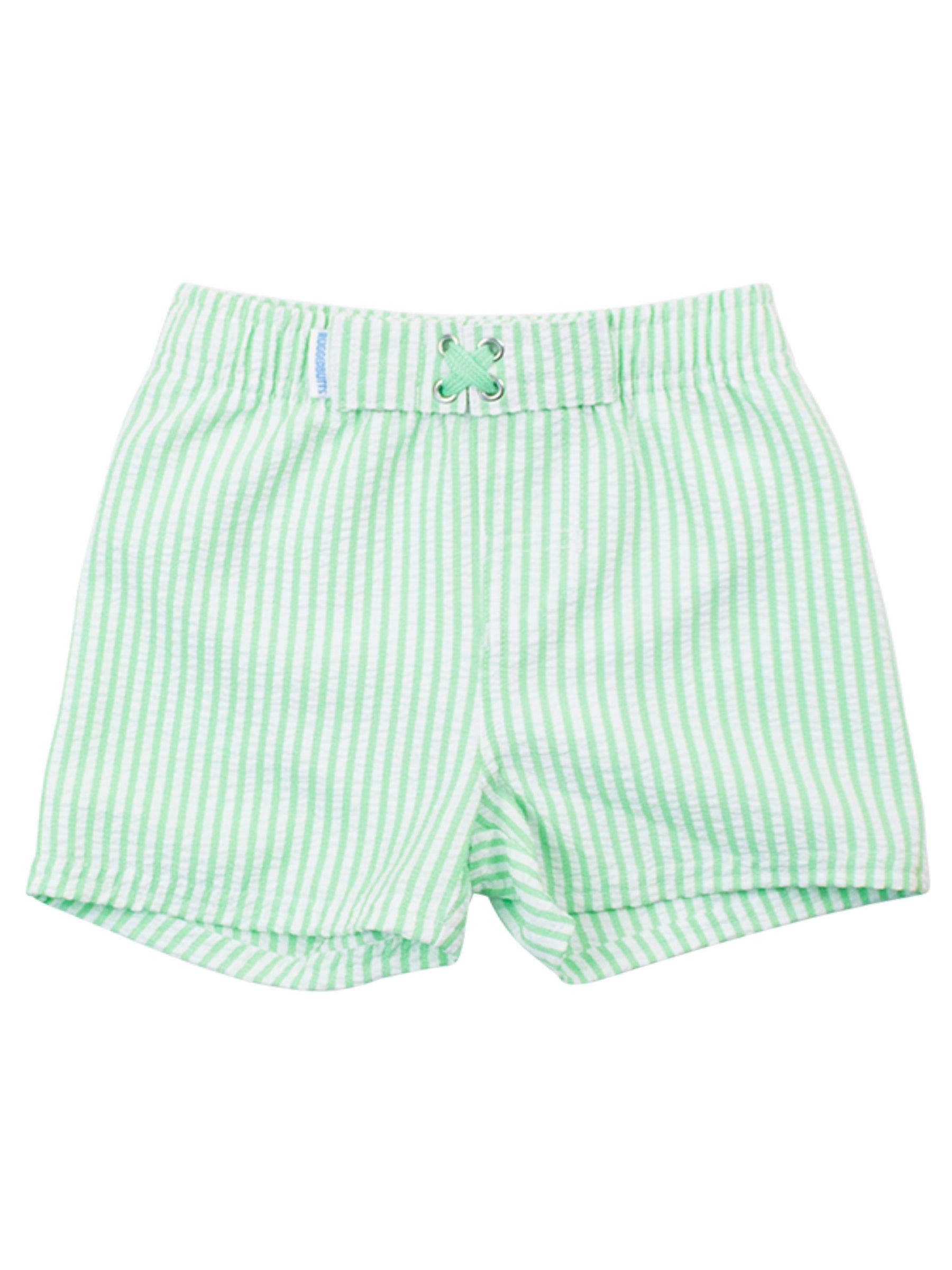 Spring Green Seersucker