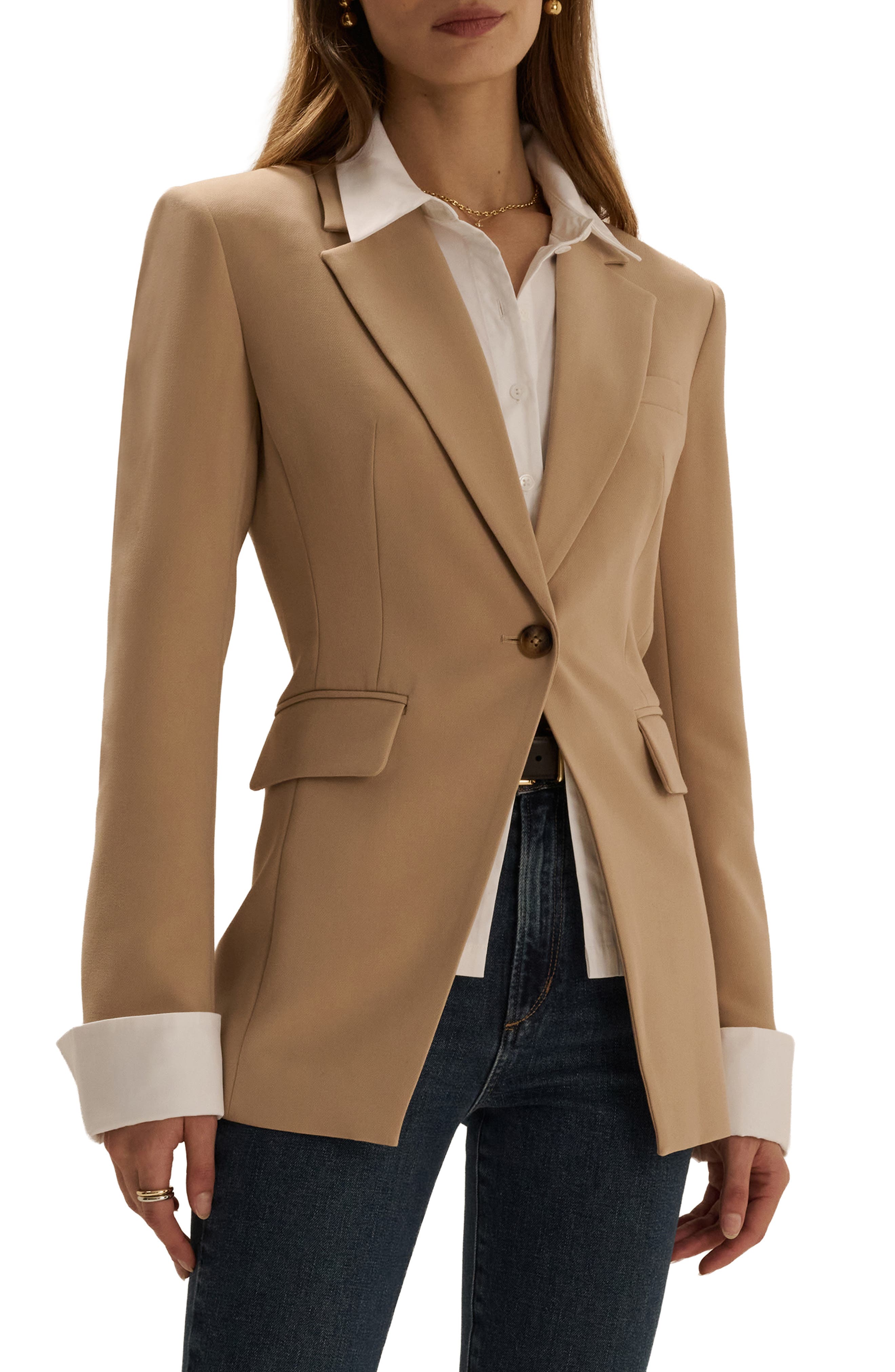 selected TAN/ WHITE