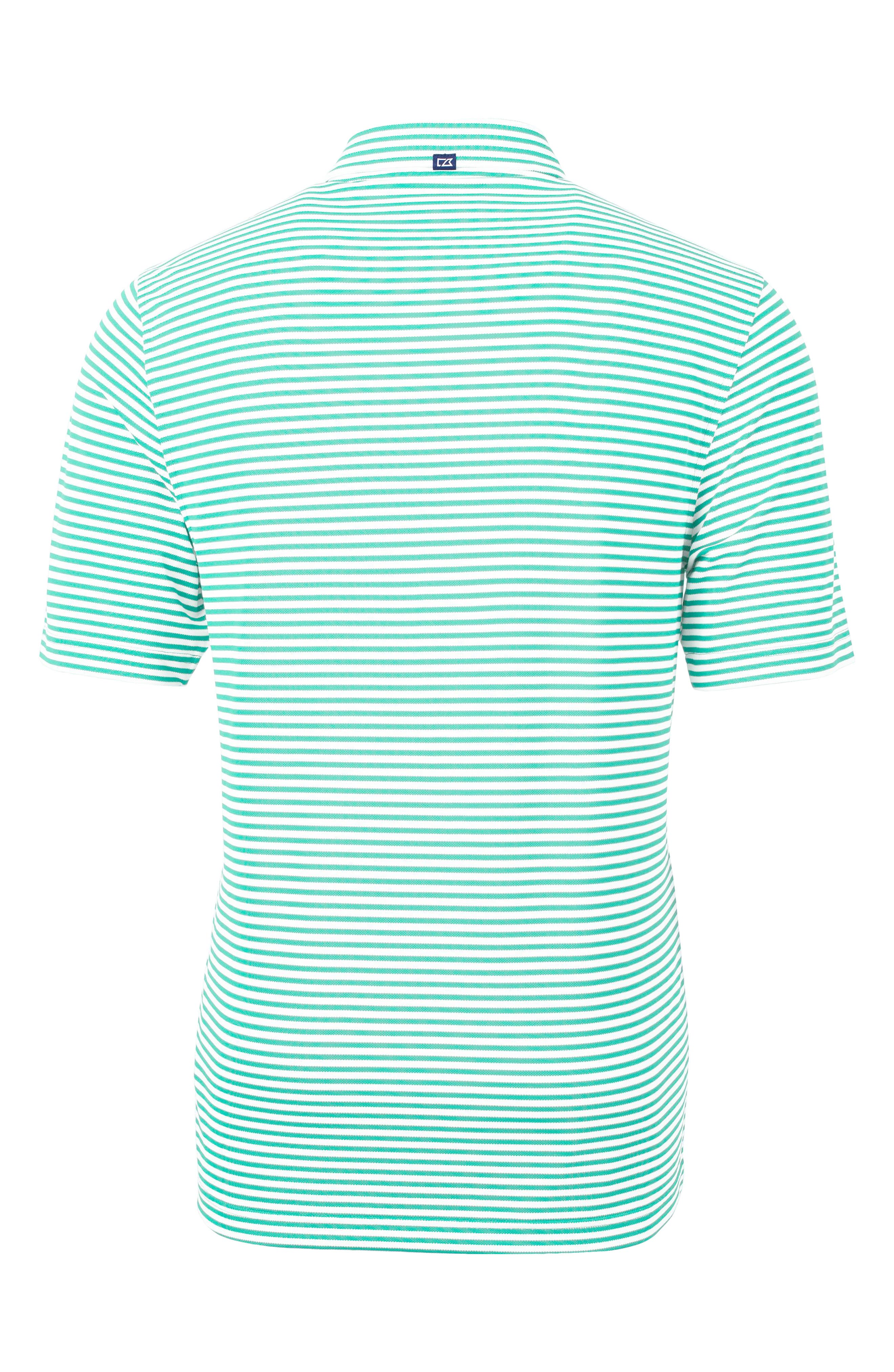 Virtue Pique Stripe Recycled Blend Polo - image 2