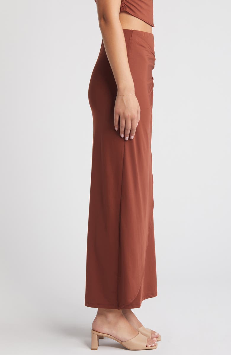 SOMETHING NEW Mila Side Twist Maxi Skirt, Alternate, color, 