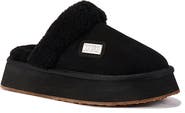 Australia Luxe Collective Genuine Shearling Platform Mule Slipper