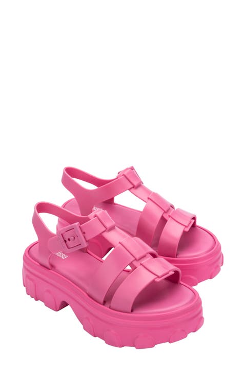 Ella Ankle Strap Platform Sandal (Women)