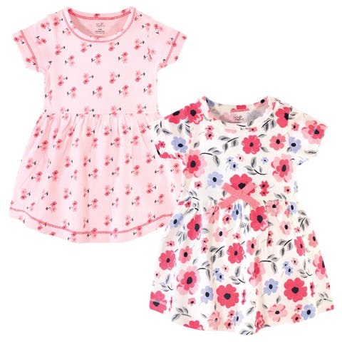 Organic Cotton Short-Sleeve and Long-Sleeve Dresses