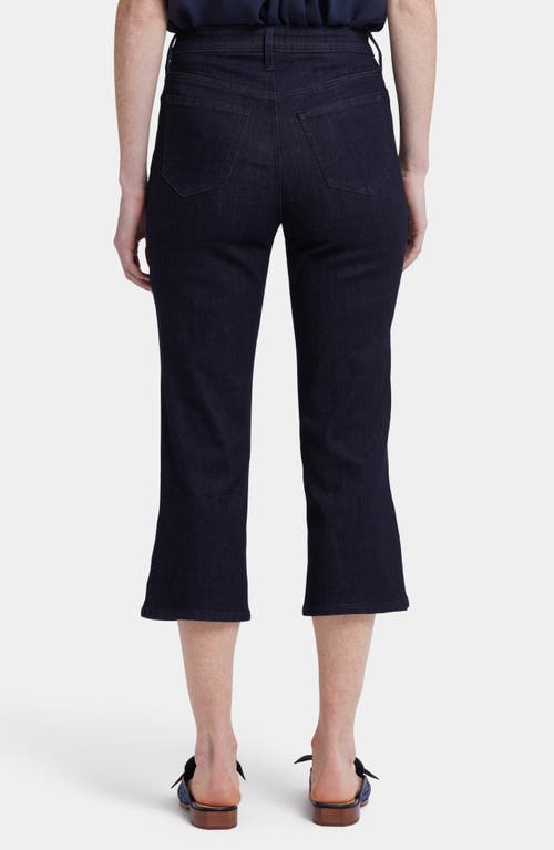 Nydj Joni High Waist Button Detail Capri Jeans In Rinse