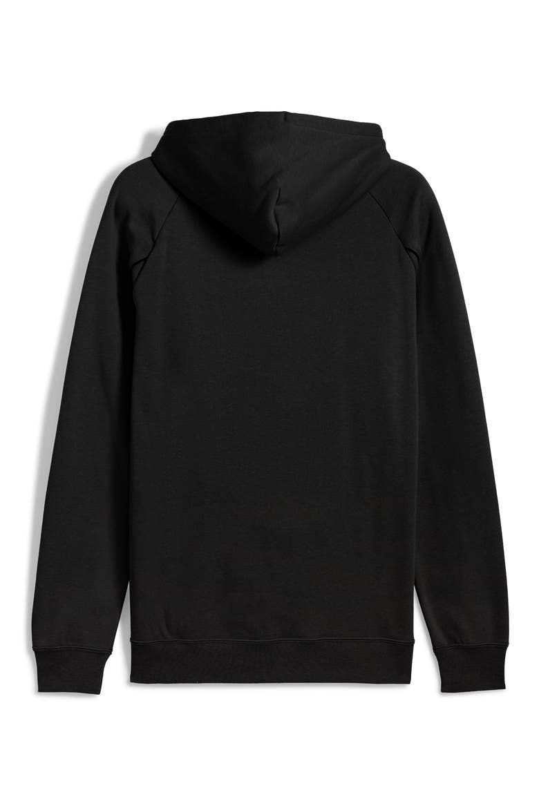 Sport Logo Hoodie, Alternate, color, PUMA BLACK