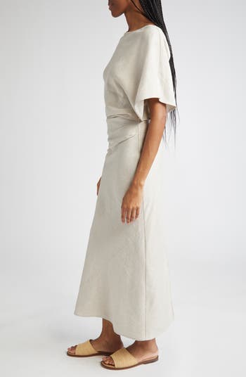 Amelie Linen Blend Dress