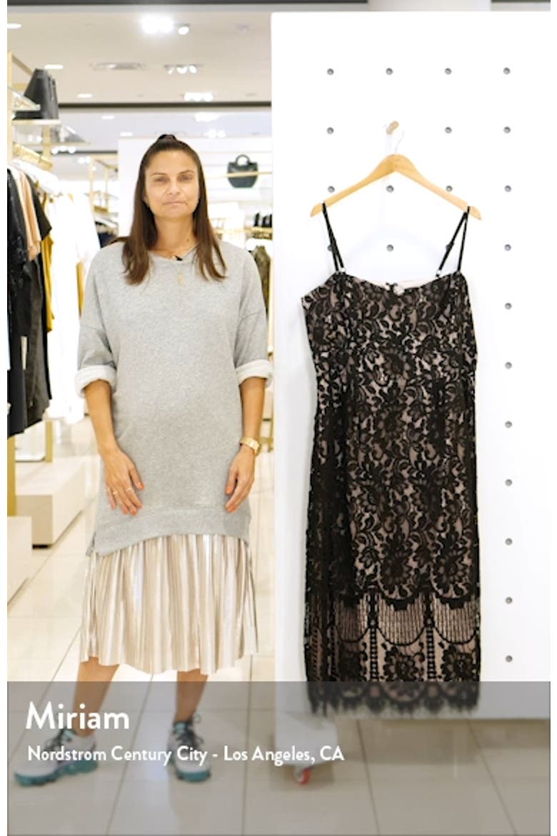 Sweet Darling Lace Cocktail Dress video