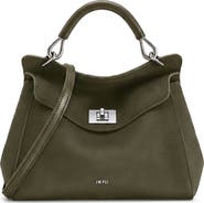 JW PEI Lucia Faux Suede Top Handle Bag