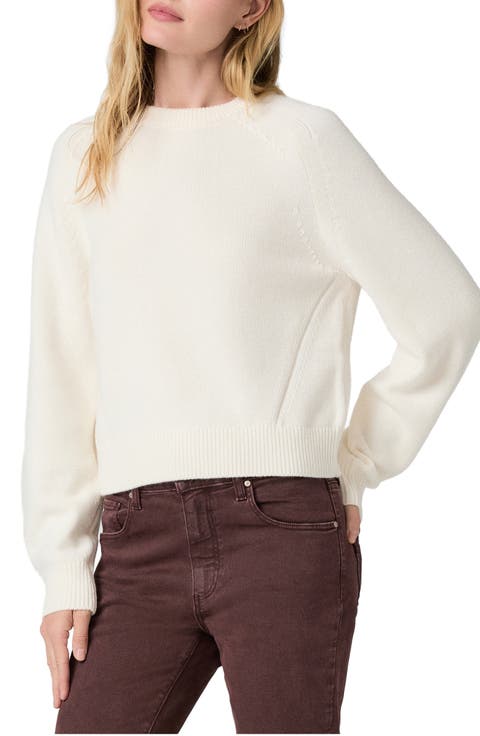 Zaire Merino Wool & Organic Cotton Blend Sweater