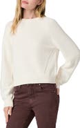 PAIGE Zaire Merino Wool & Organic Cotton Blend Sweater