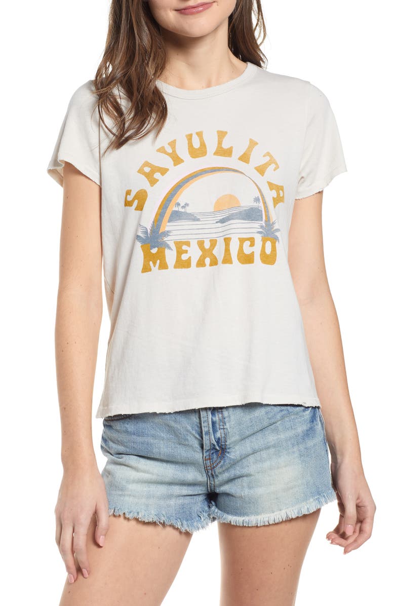 Junk Food Sayulita Mexico Graphic Tee, Main, color,