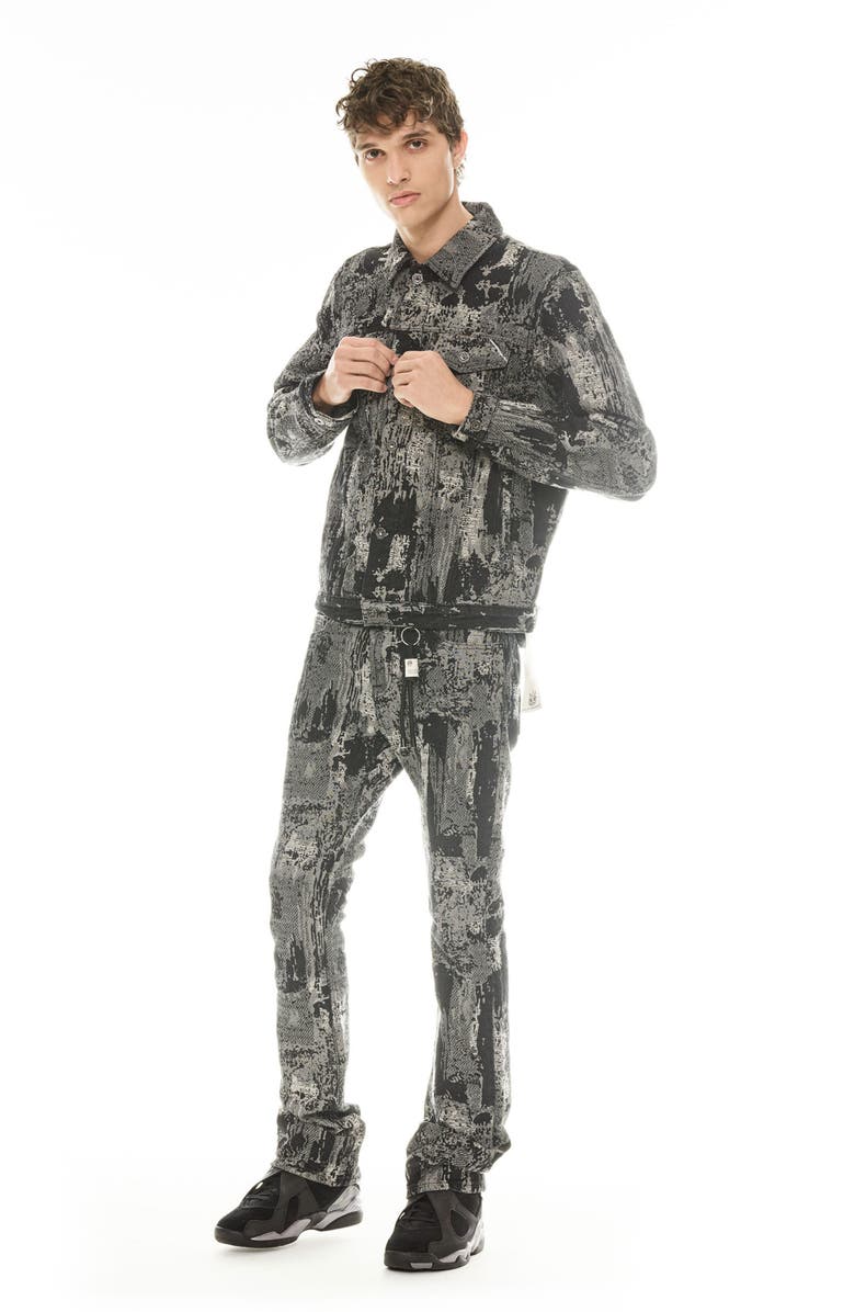 Cult of Individuality Type II Denim Jacket, Alternate, color, Digi Black