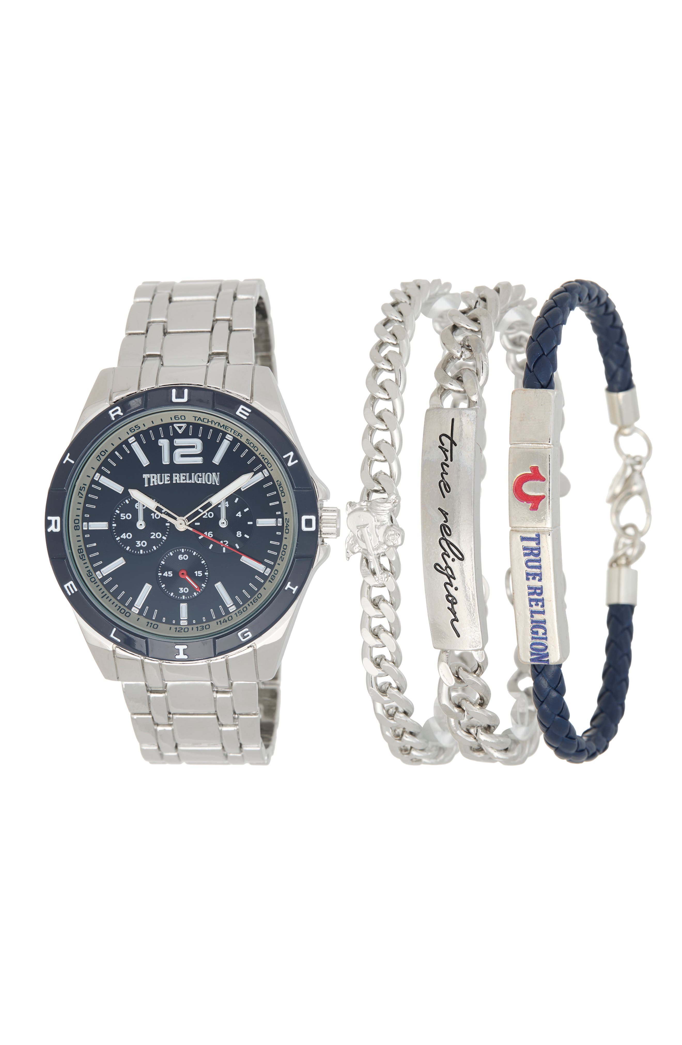Chorongraph Watch & Bracelet Gift Set, 43mm