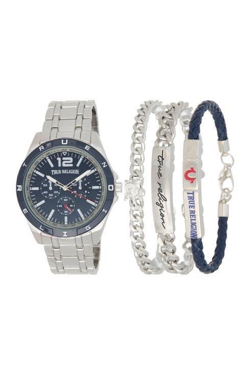 Chorongraph Watch & Bracelet Gift Set, 43mm