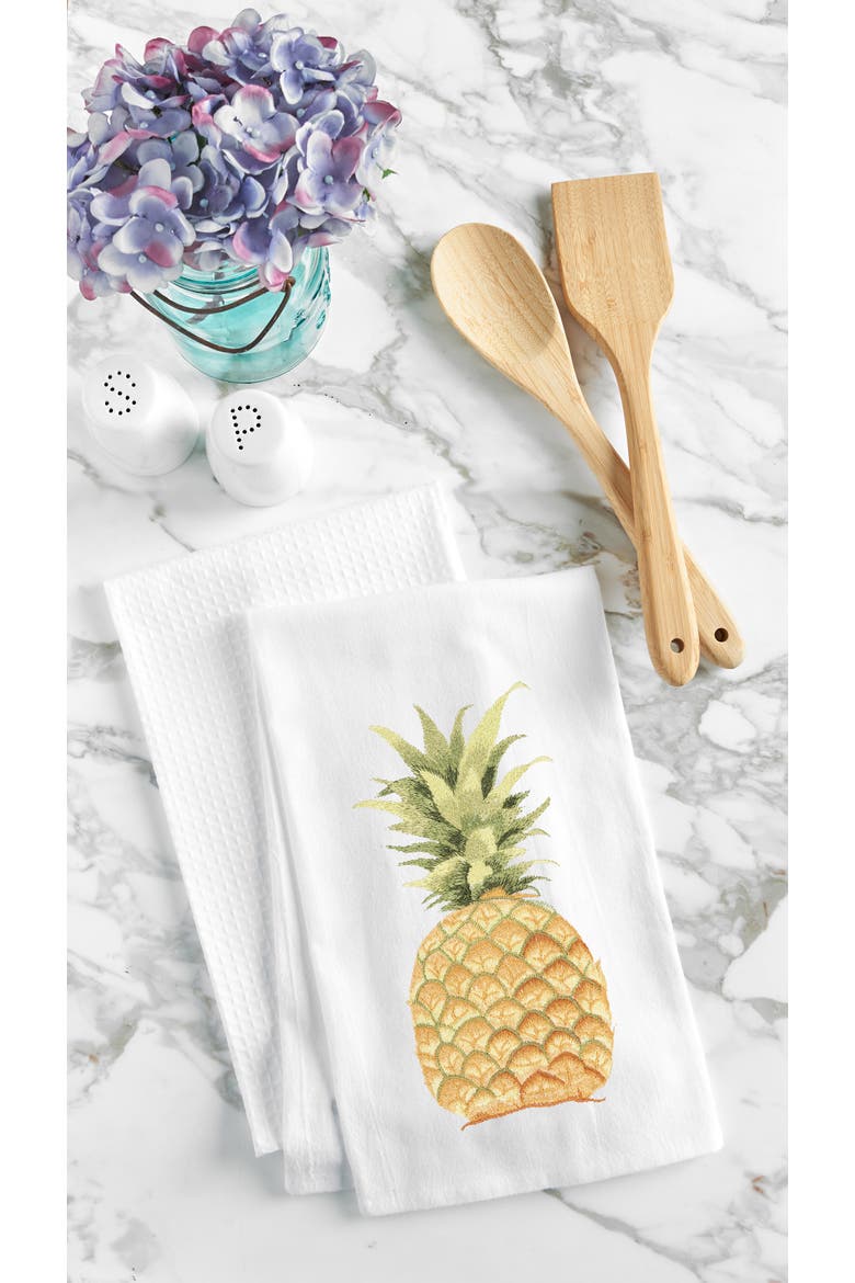 Pineapple Towel, Alternate, color, Yellow