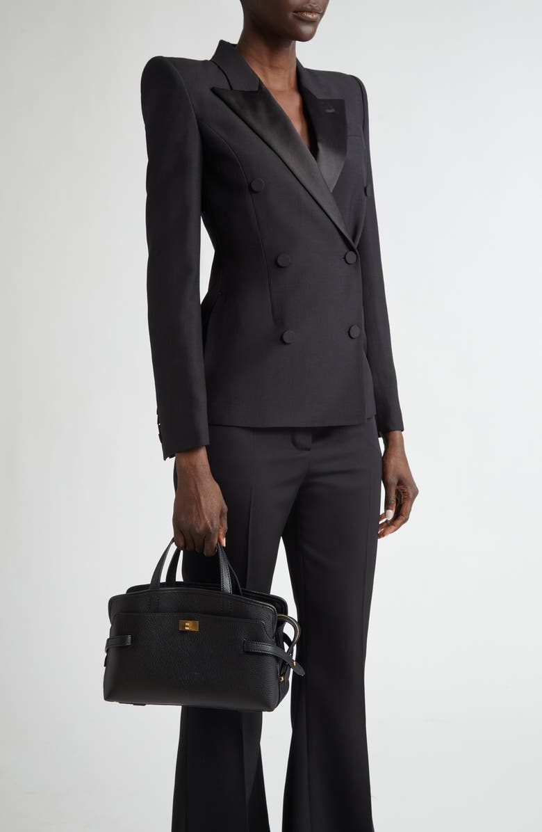 Anya Hindmarch Small Wilson Leather Top Handle Bag, Alternate, color,