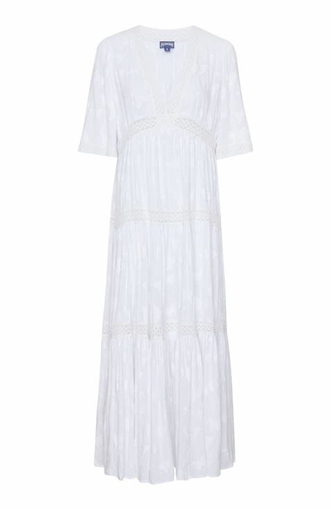 Women's Disco Butterflies Rayon Dress