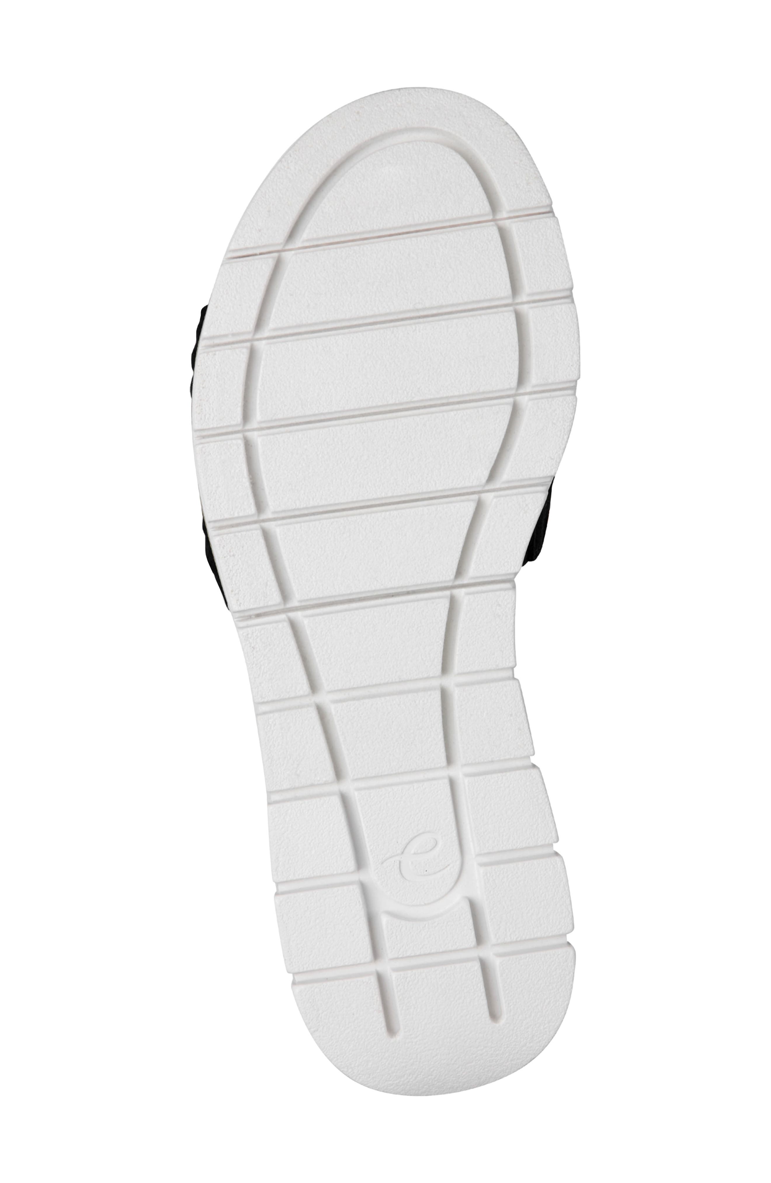 Easy Spirit Jadyn Platform Wedge Slide Sandal, Alternate, color, Black