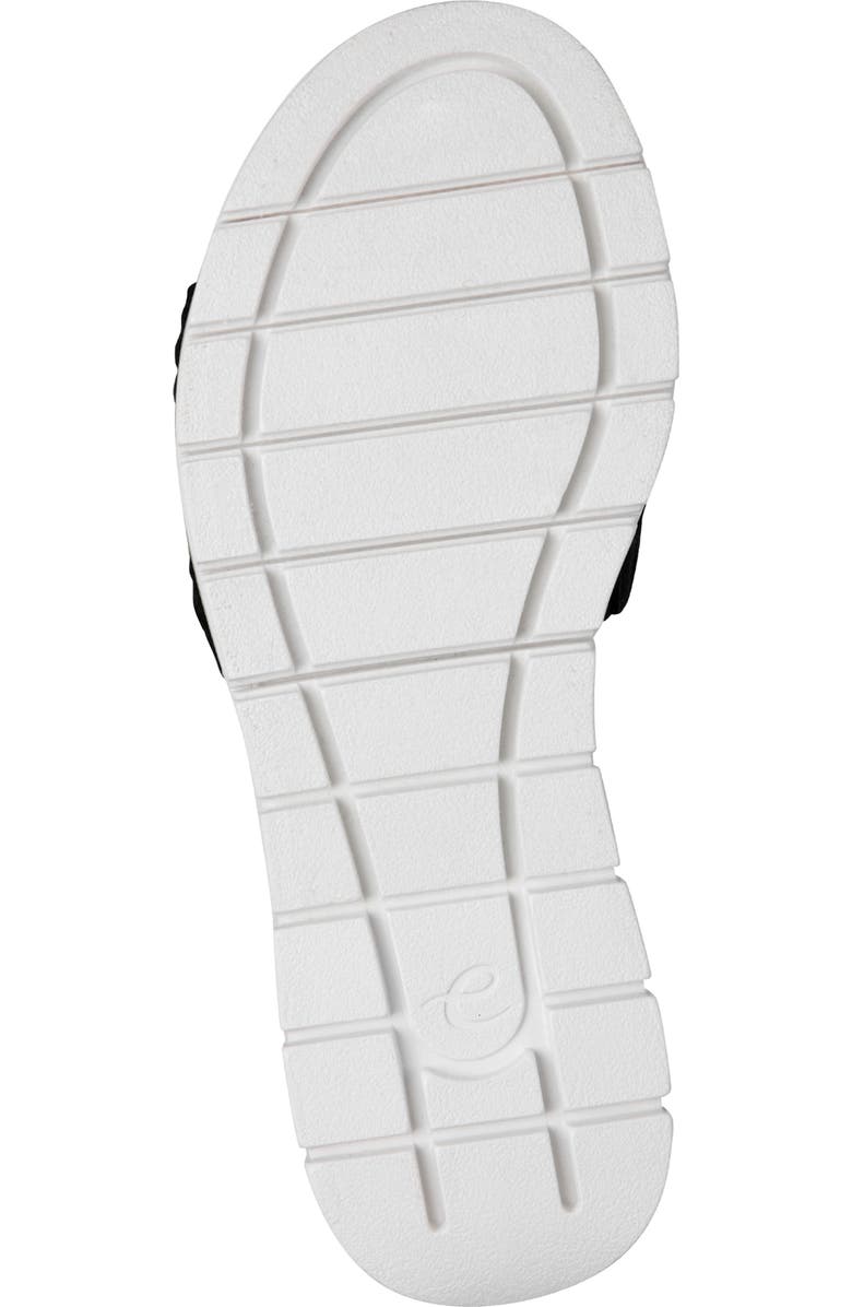 Easy Spirit Jadyn Platform Wedge Slide Sandal, Alternate, color, Black