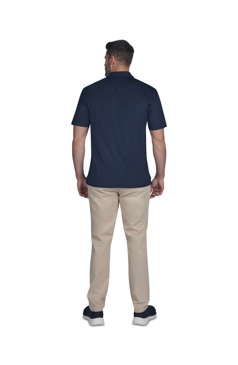 Raging Bull Golf Tech Polo Shirt, Alternate, color, Navy