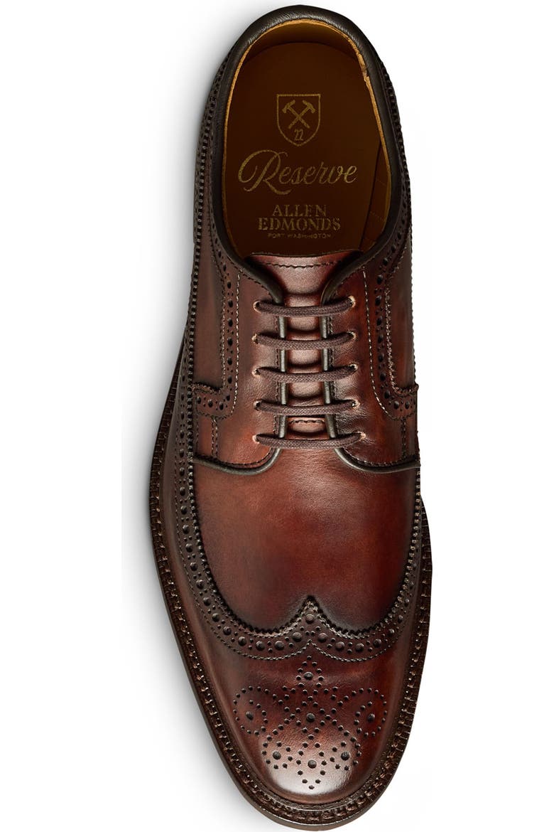 allen edmonds mason reserve wingtip leather dress shoe reviews Mason Reserve Wingtip Derby Dress Shoe (Men)