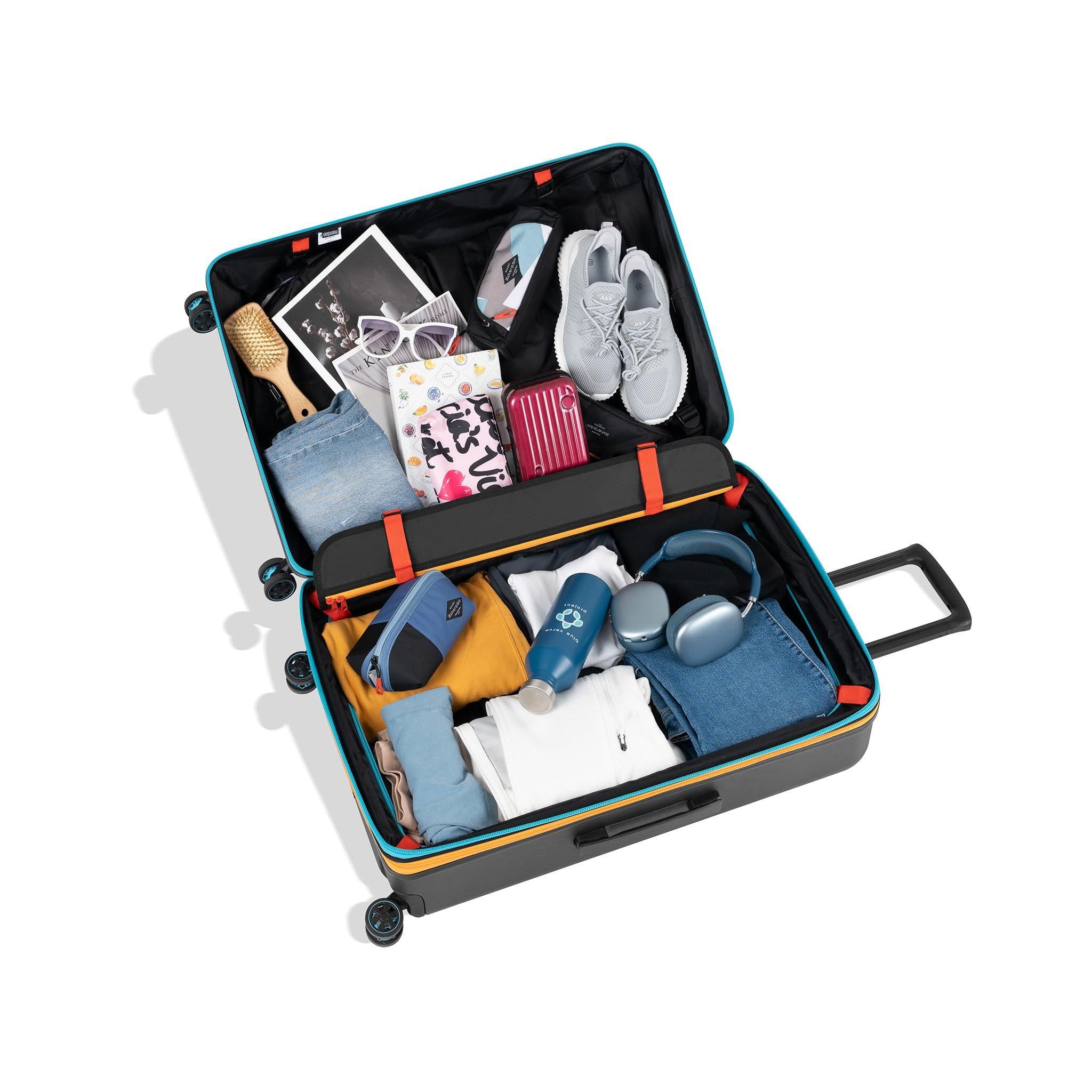 Sherpani Meridian 29 Inch Large Checked Travel Hardside Luggage, Alternate, color, 