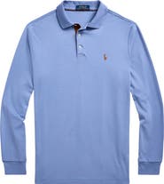 Polo Ralph Lauren Long Sleeve Pima Cotton Polo Shirt