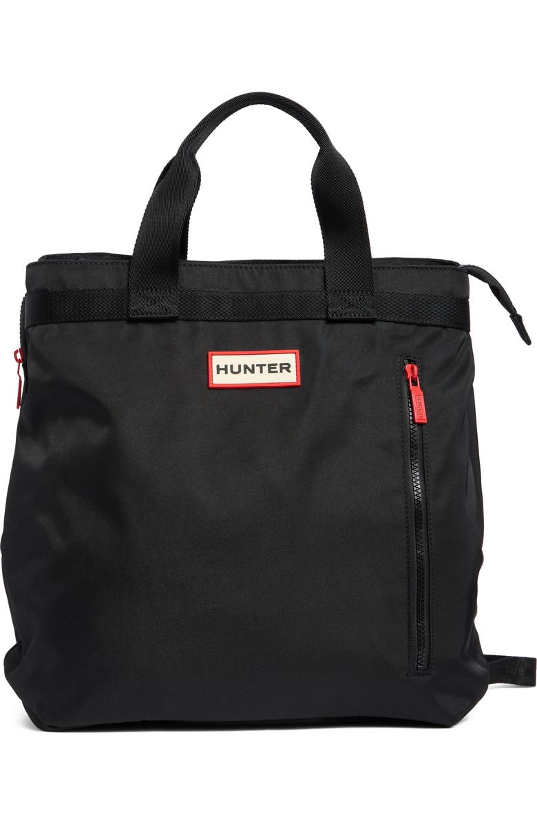Hunter Hybrid Tote Backpack, Main, color, Other Black