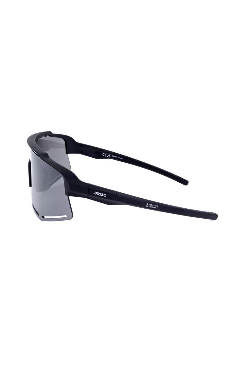 Shield Sport Sunglasses, Alternate, color, Black