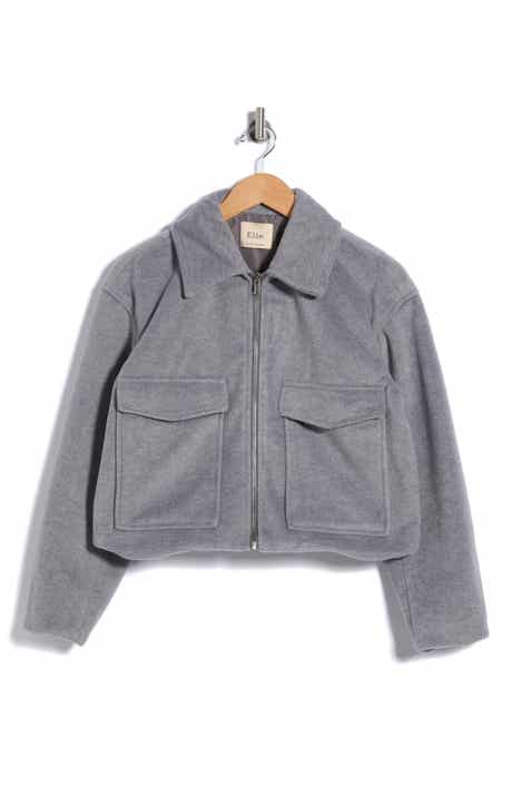Cropped Zip Jacket