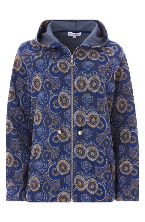 Kahindo Dakar Hoodie In Blue
