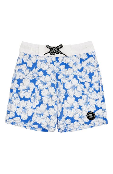 Kids' Marina Blue Board Shorts (Baby & Toddler)