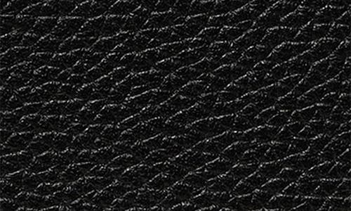 Kate Spade New York Loop Pebbled Leather Card Case In Black