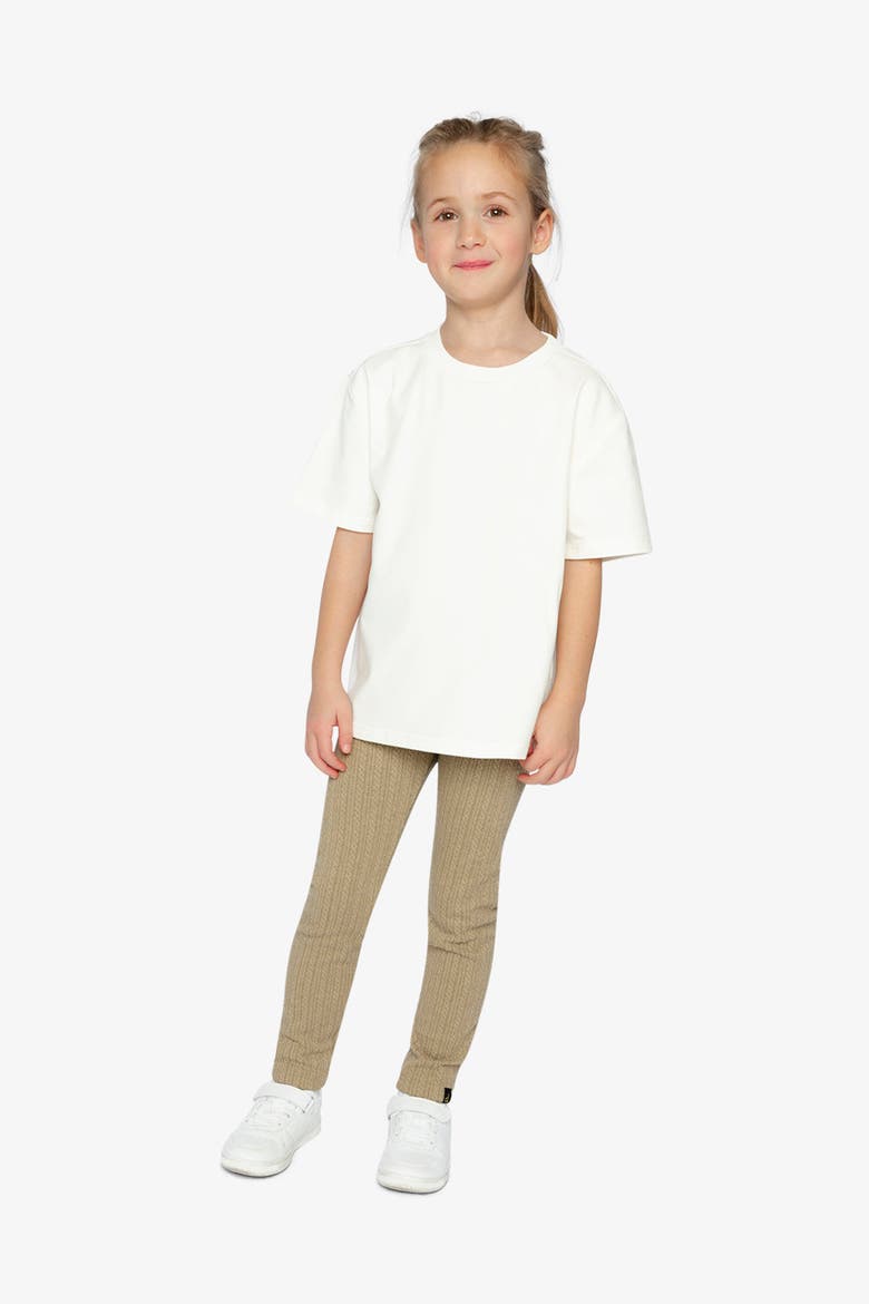 Heavy Jersey Wide Short Sleeve Crew Neck T-Shirt, Alternate, color, White