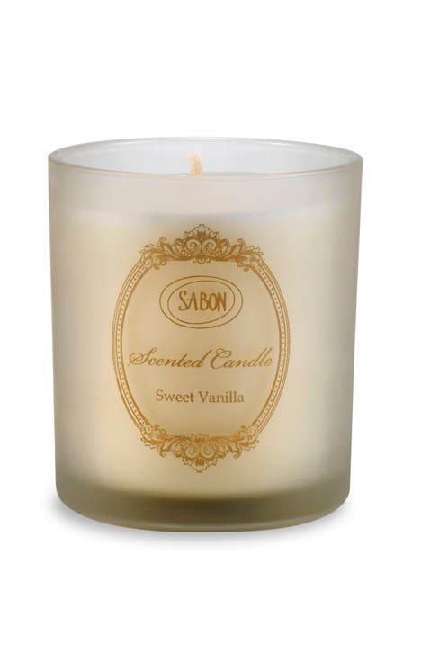 Candle Glass Sweet Vanilla