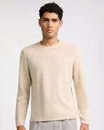 Onia Linen Cashmere Rollneck Sweater