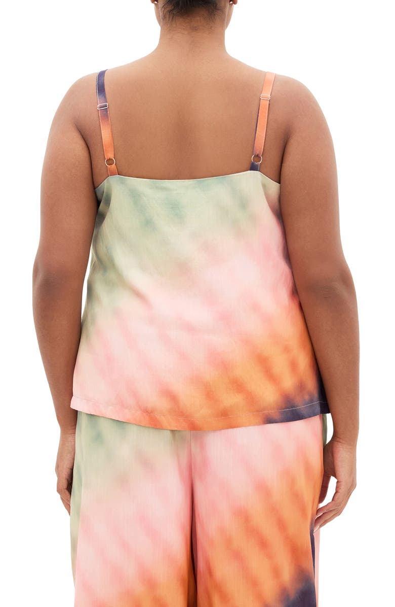 City Chic Sunset Ombré Camisole, Alternate, color, Sunset Ombre
