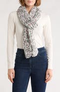 Melrose and Market Metallic Knit Scarf