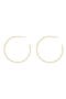 40mm Diamond Cut Hoop Earrings
