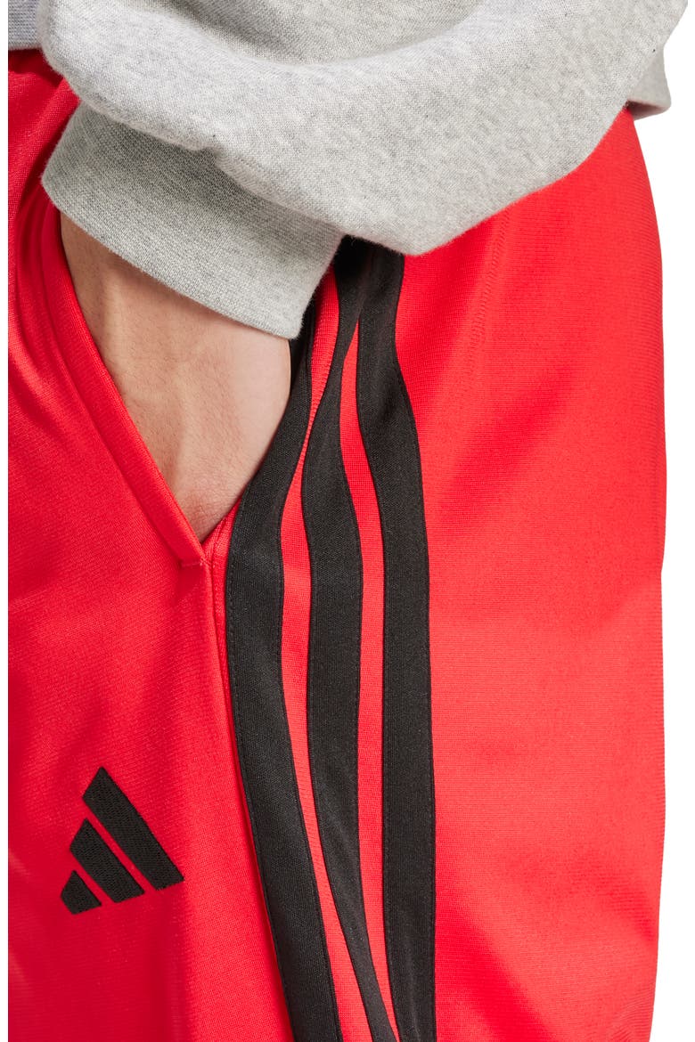 3-Stripes Tricot Joggers, Alternate, color, PURE RUBY/ /