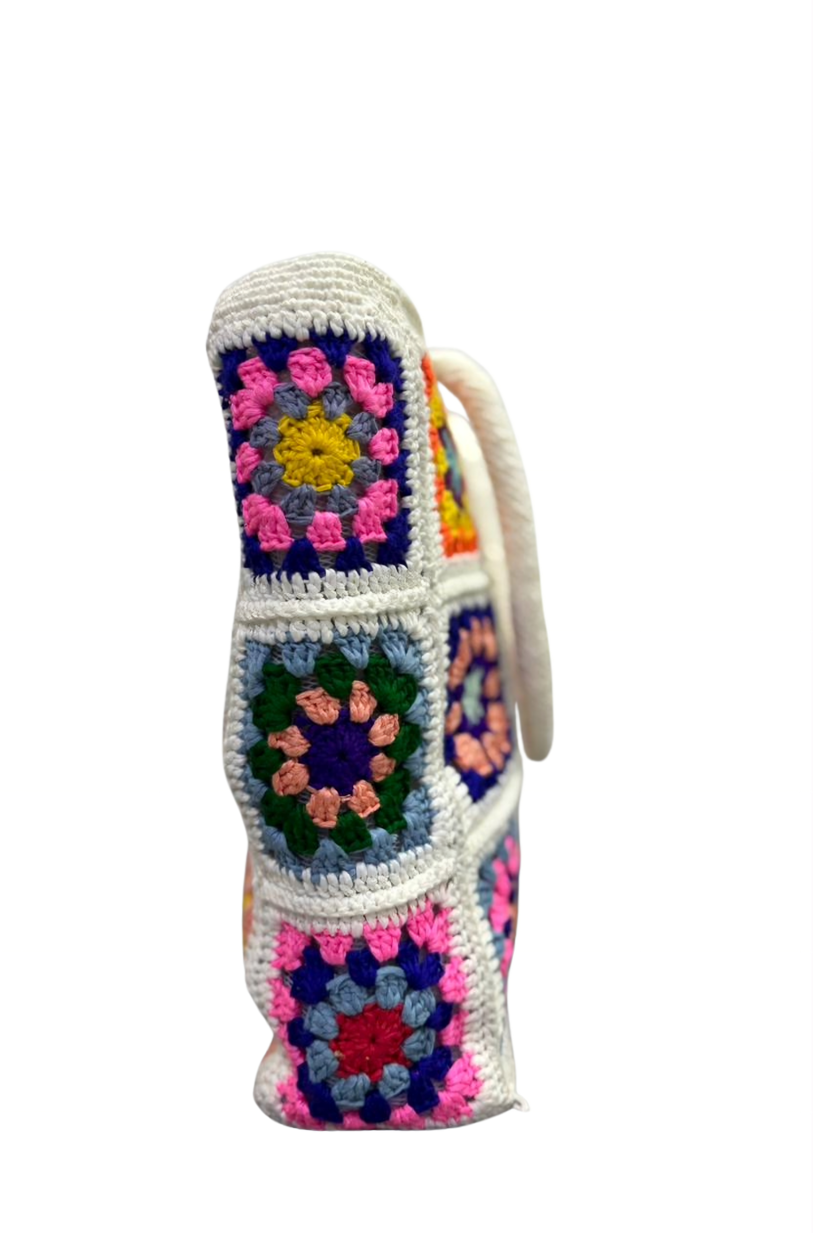 Solomon & Sage Classic Handmade Shoulder Crochet Bag, Alternate, color, Multi Color