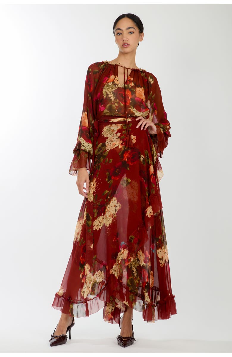 SECRET MISSION Murray Skirt, Alternate, color, Rose Floral