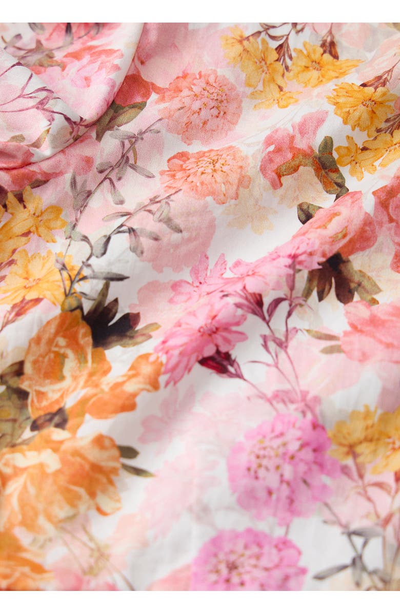 Marlo Kids Alessia Cotton Sleeve Top, Alternate, color, Floral