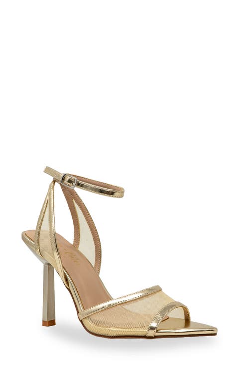 Mesh Ankle Strap Sandal (Women)