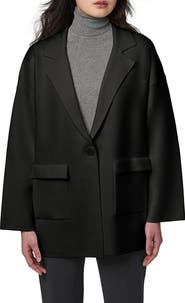 Bernardo Oversize Ponte Knit Blazer