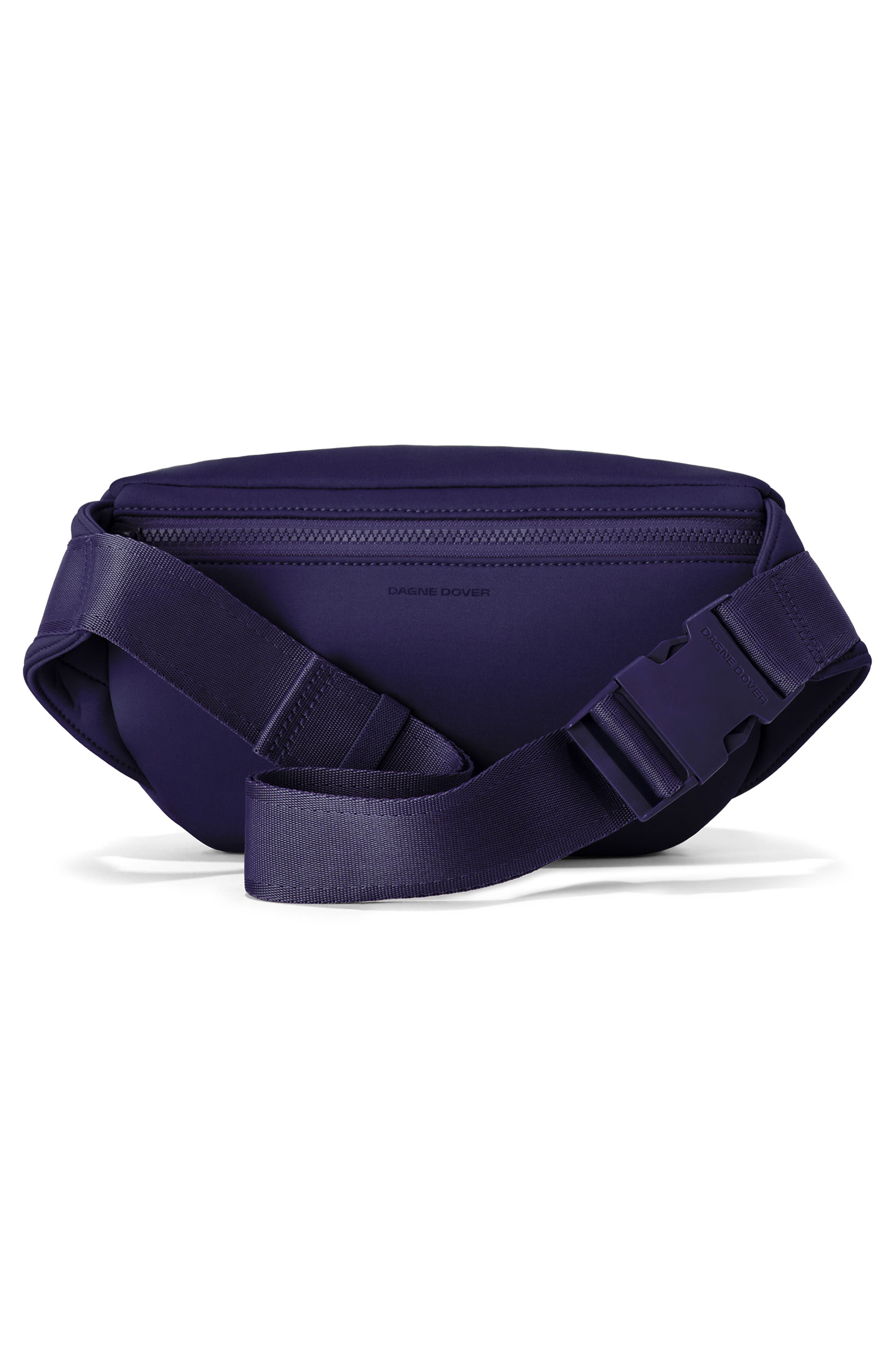 Dagne Dover Jax Large Belt Bag, Alternate, color, Midnight