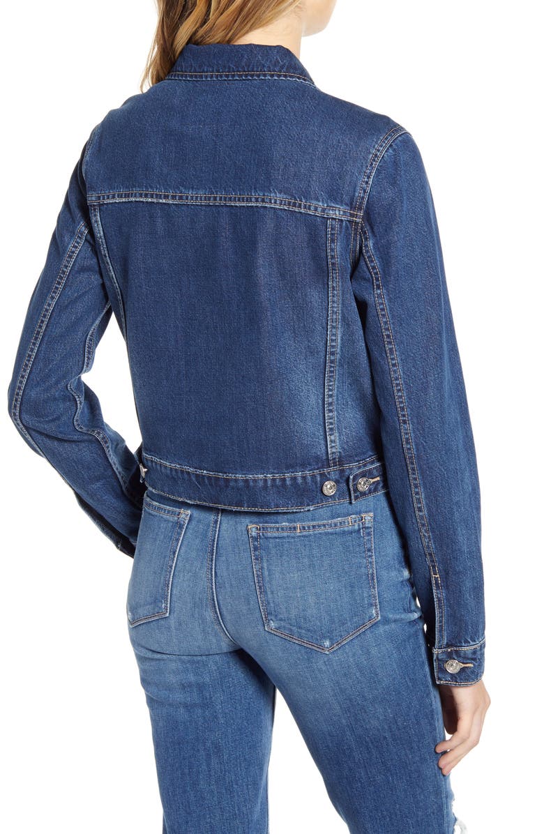PAIGE Vivienne Denim Jacket, Alternate, color, 